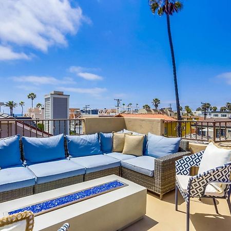 Stunning Ocean View Home W Rooftop Terrace, Firepit, Fast Wifi, Ac & Parking! サンディエゴ エクステリア 写真