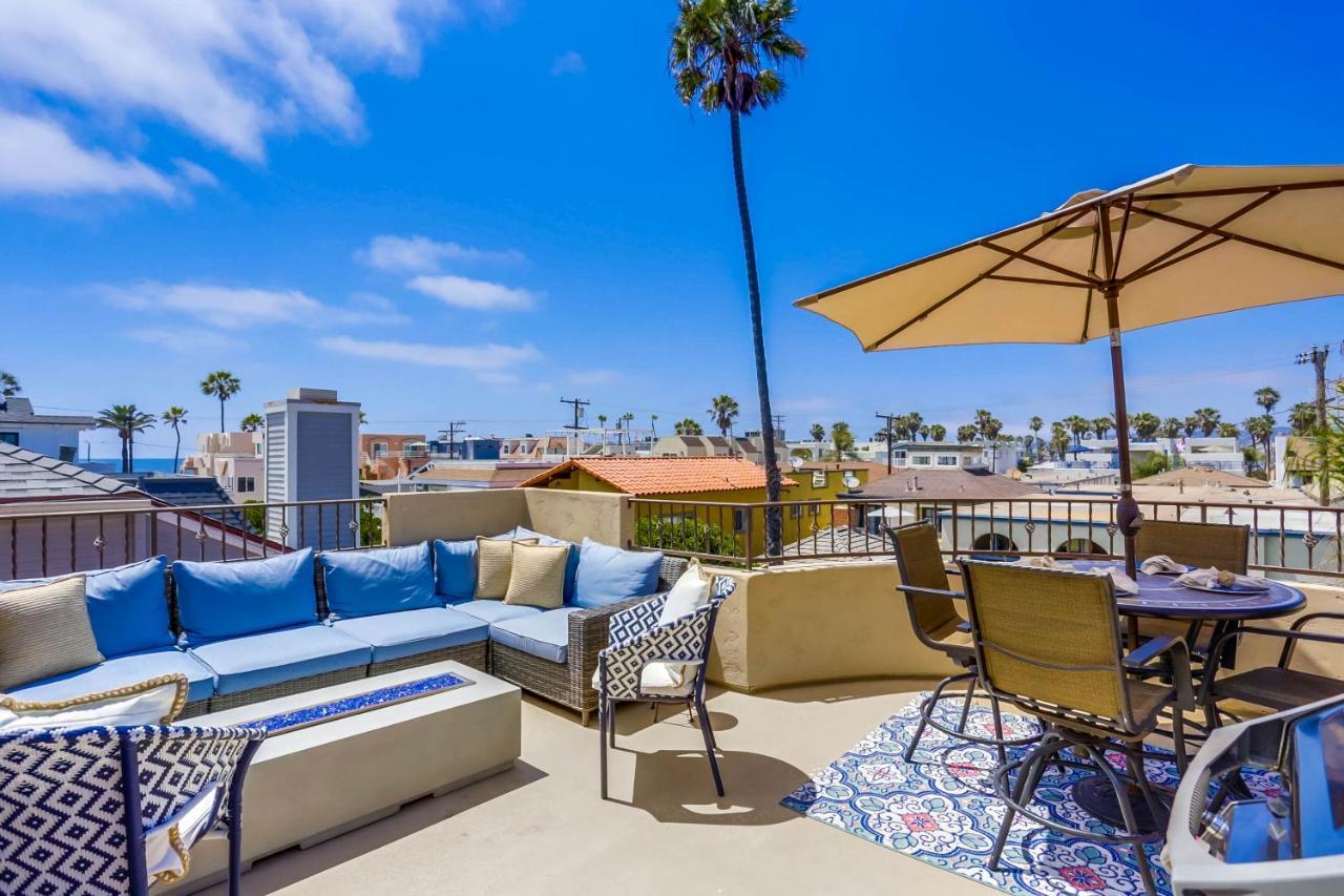 Stunning Ocean View Home W Rooftop Terrace, Firepit, Fast Wifi, Ac & Parking! サンディエゴ エクステリア 写真