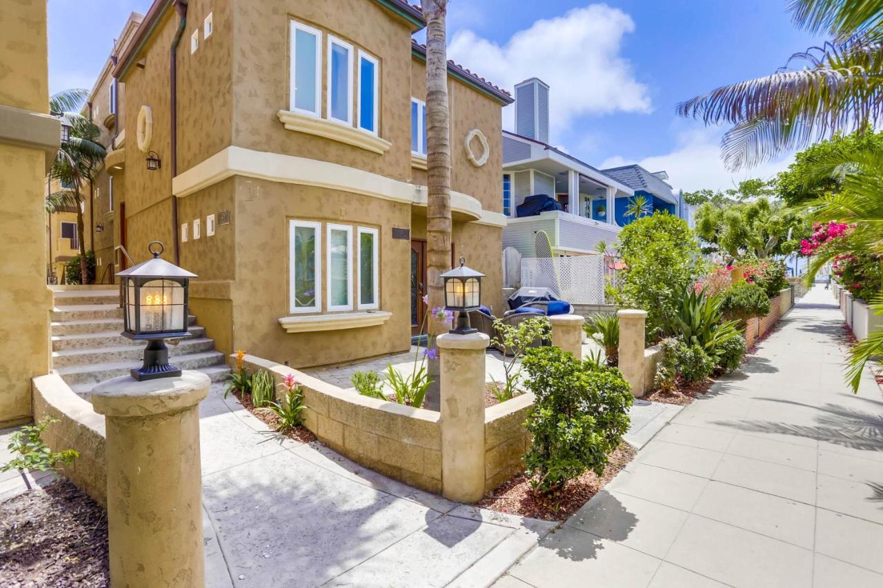 Stunning Ocean View Home W Rooftop Terrace, Firepit, Fast Wifi, Ac & Parking! サンディエゴ エクステリア 写真