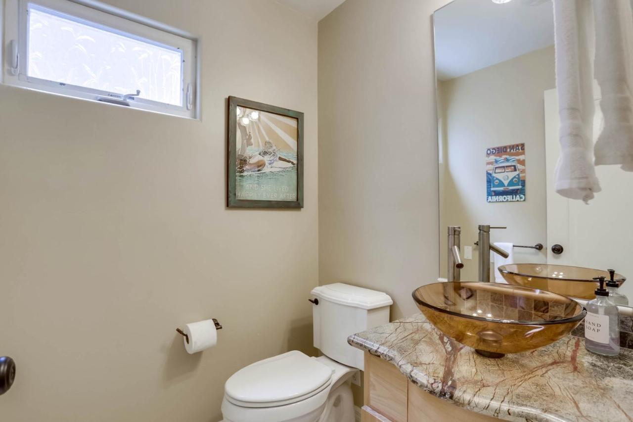 Stunning Ocean View Home W Rooftop Terrace, Firepit, Fast Wifi, Ac & Parking! サンディエゴ エクステリア 写真